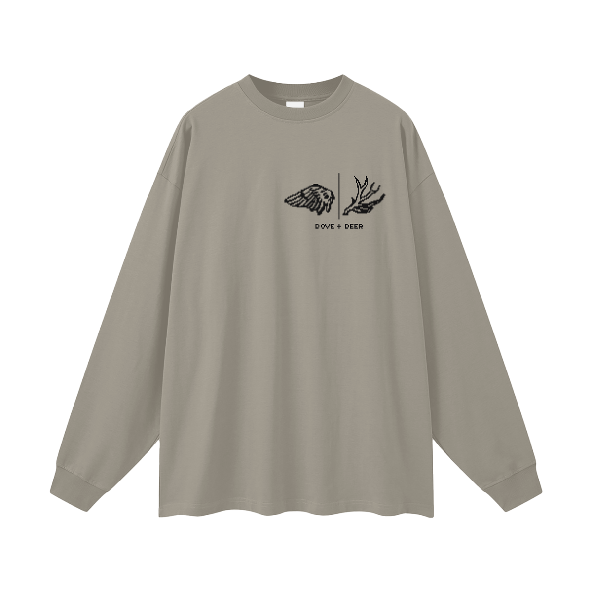 D+D Clic Graffiti Oversized Unisex Long Sleeve T-Shirt