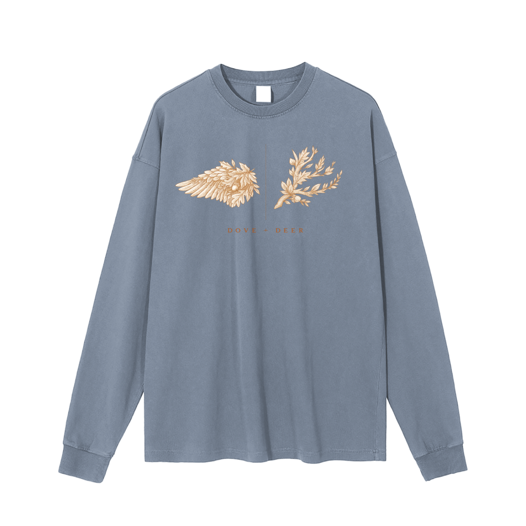 Marvelous Fall Vintage Washed Long Sleeve T-Shirt