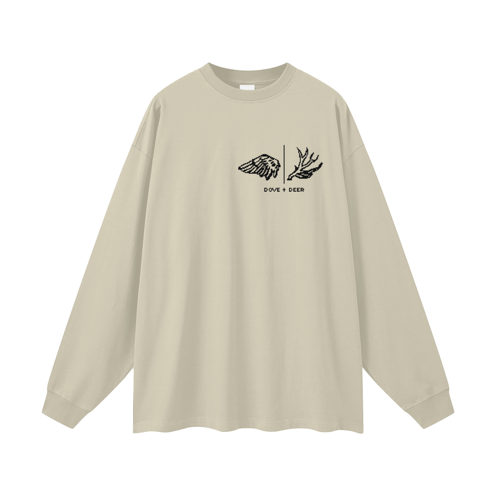 D+D Clic Graffiti Oversized Unisex Long Sleeve T-Shirt