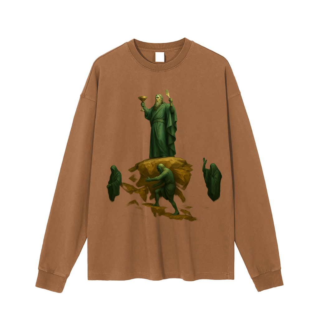 Albany Moses Vintage Washed Long Sleeve T-Shirt