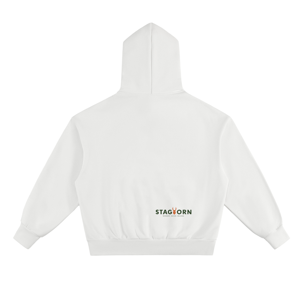 Staghorn Logo Essential Heavyweight Fleece Hoodie