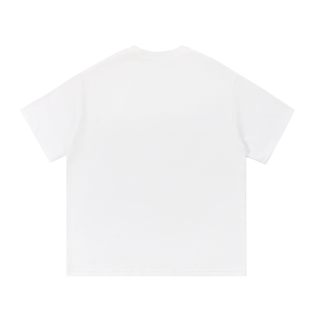 Big Stitched Whole Pom Cotton T-Shirt