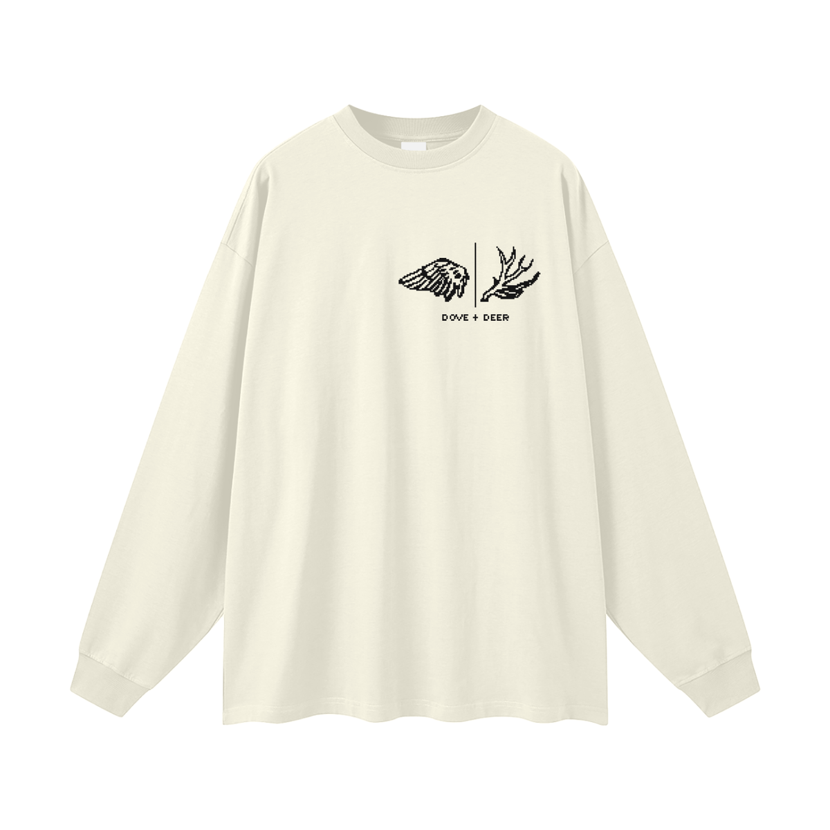 D+D Clic Graffiti Oversized Unisex Long Sleeve T-Shirt
