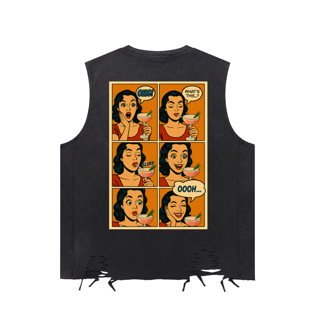 The Grocer Comic Back Tank