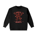 Queen of Hearts Weighted Crewneck Sweatshirt