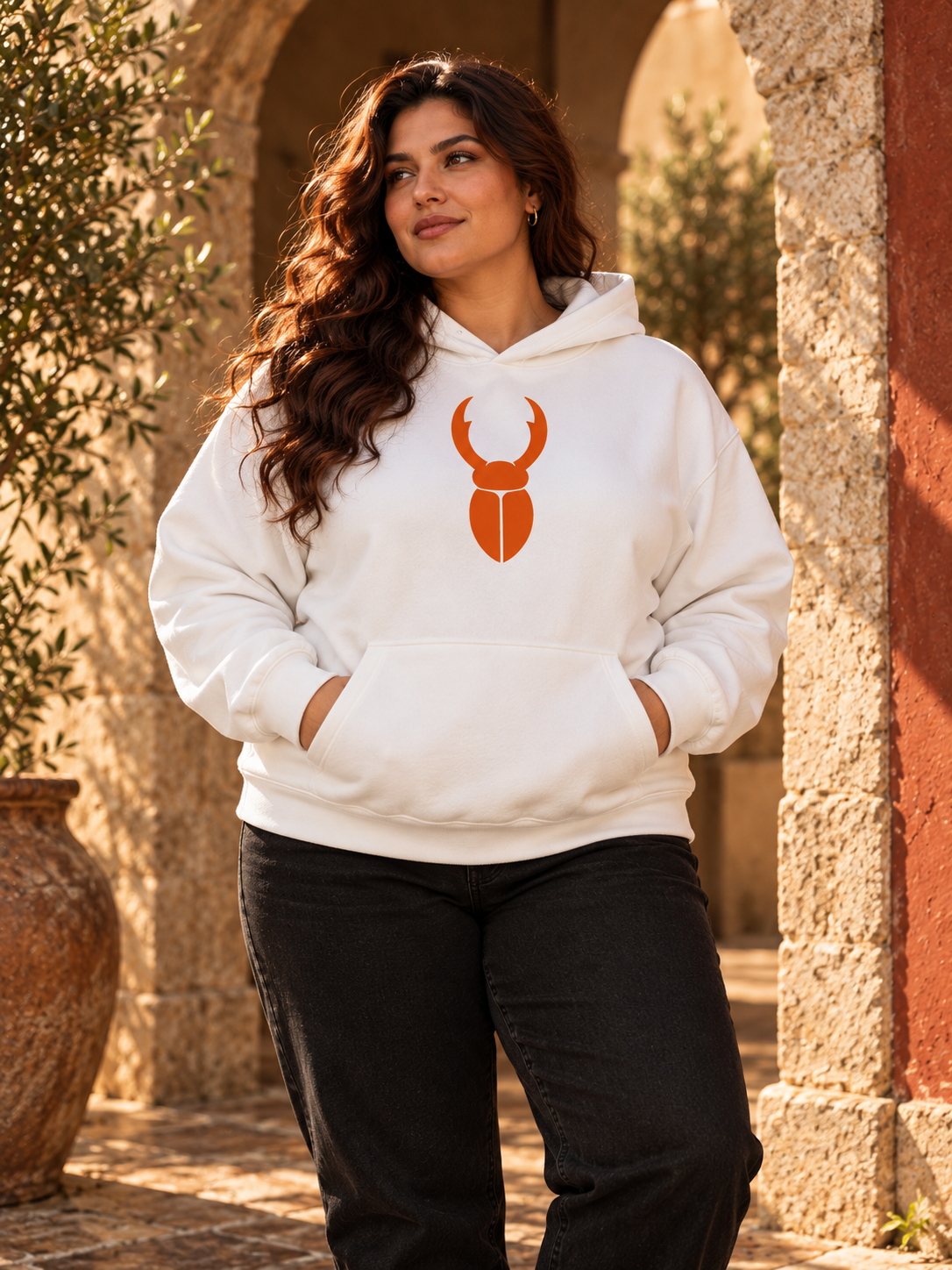 Staghorn Logo Essential Heavyweight Fleece Hoodie