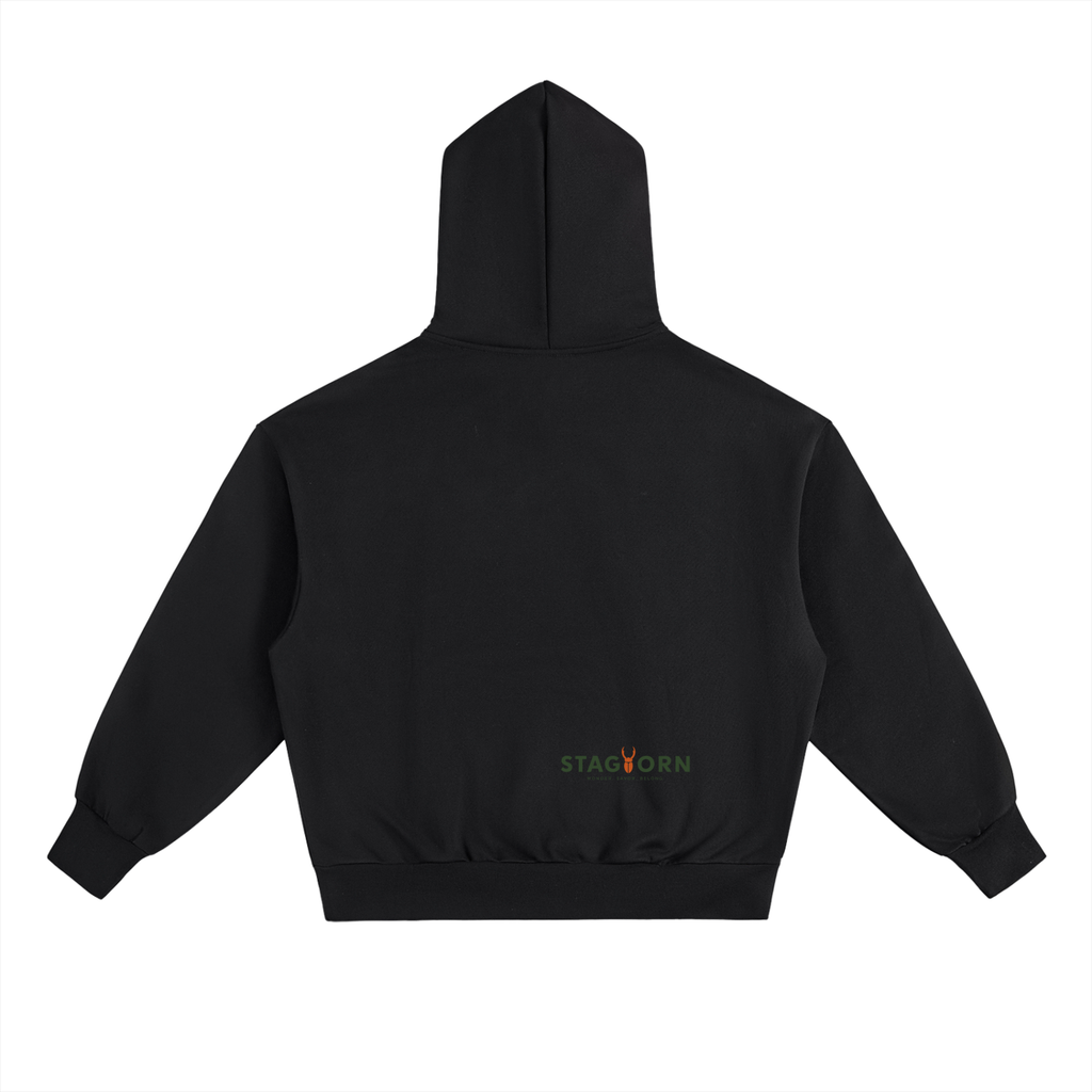 Staghorn Logo Essential Heavyweight Fleece Hoodie
