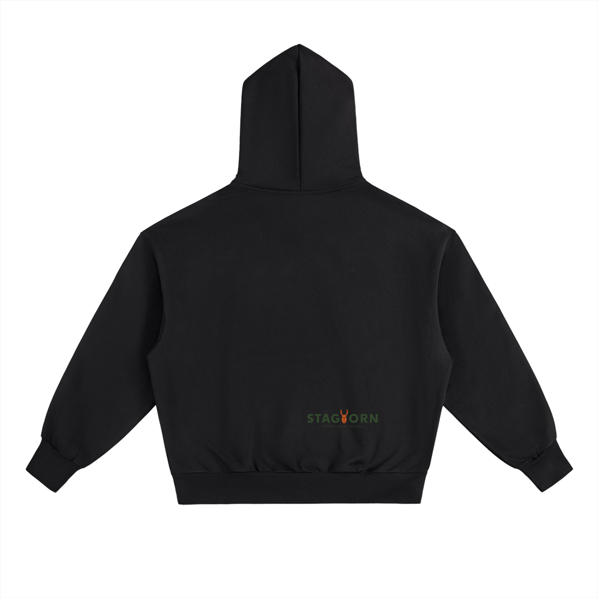 Staghorn Logo Essential Heavyweight Fleece Hoodie