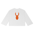 Staghorm Large Logo Unisex Waffle Raw Edge T-Shirt