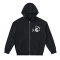 Bumbles Bee Drop-Shoulder Zip Up Hoodie
