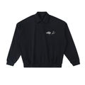 Mussel Shirt Heavyweight Fleece Polo Sweatshirt