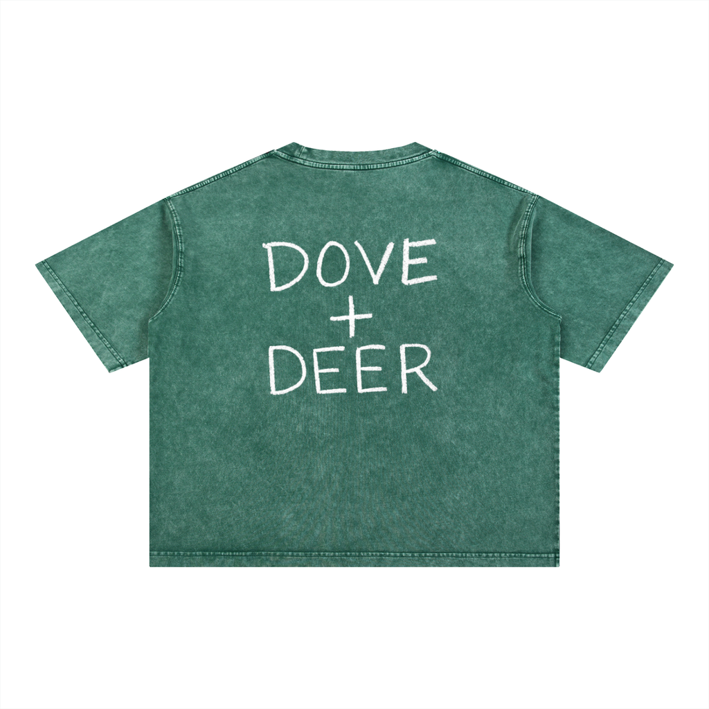 Ani's Cake Mineral Wash Boxy Cotton T-Shirt