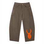 Staghorn Logo Men's Barrel Leg Pants