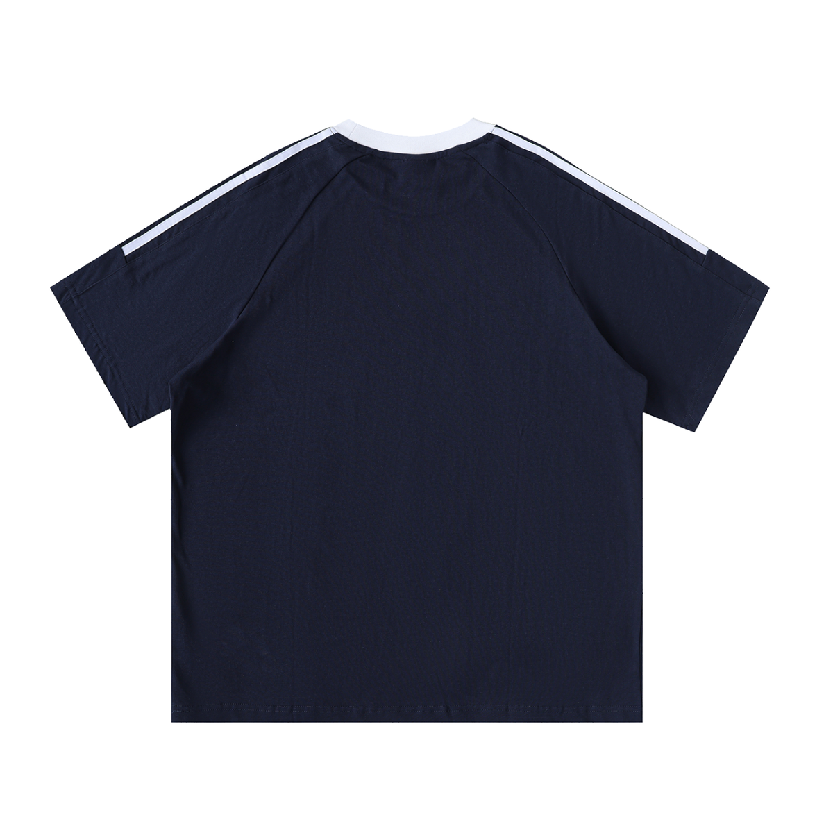 Bumbles Logo Contrast Tape Crewneck Cotton T-Shirt