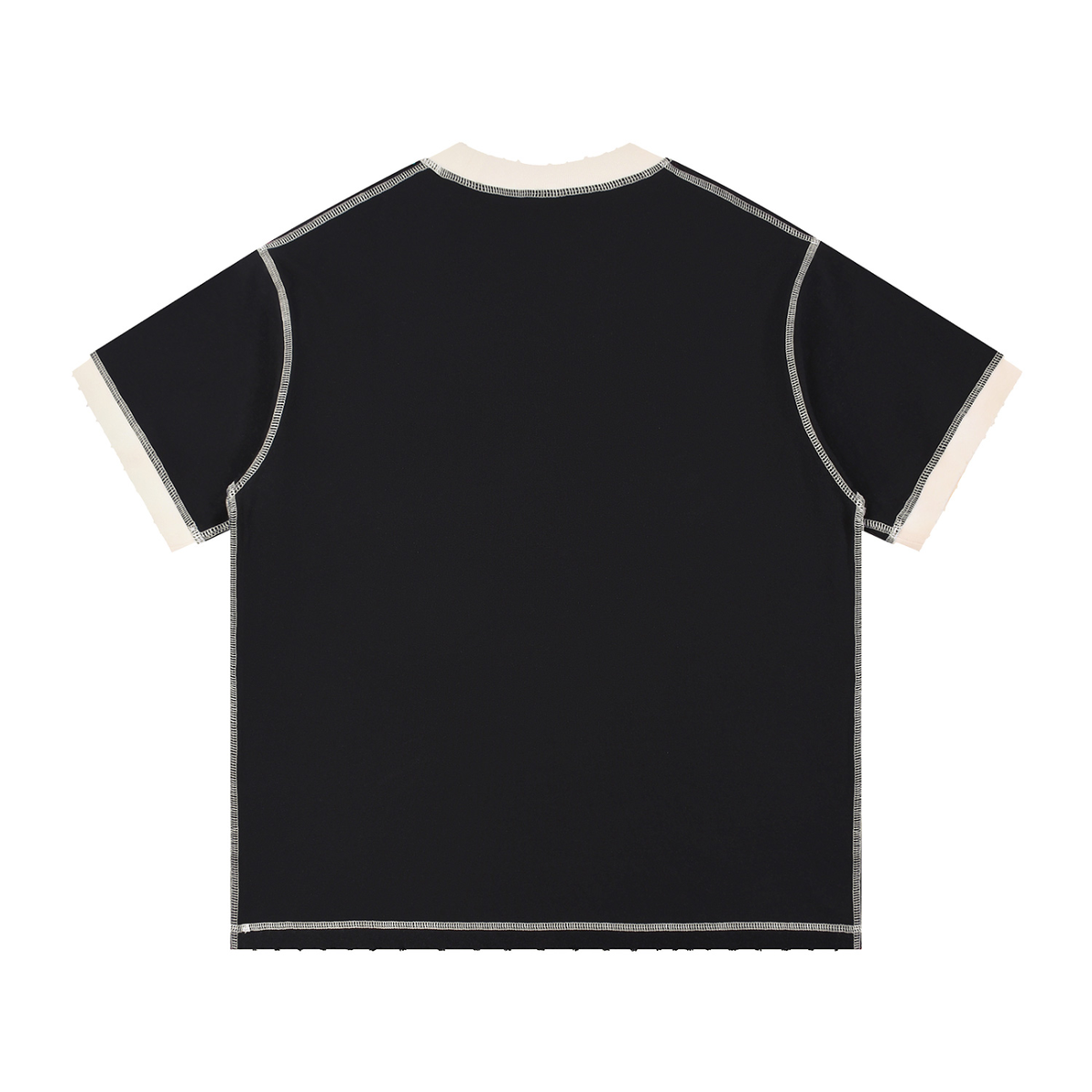 Albany NY Contrast-Stitched Cotton T-Shirt