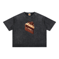 Ani's Cake Mineral Wash Boxy Cotton T-Shirt