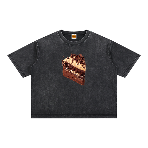 Ani's Cake Mineral Wash Boxy Cotton T-Shirt