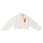 Staghorn Logo Women’s Mock-Neck Quarter-Zip Sweatshirt