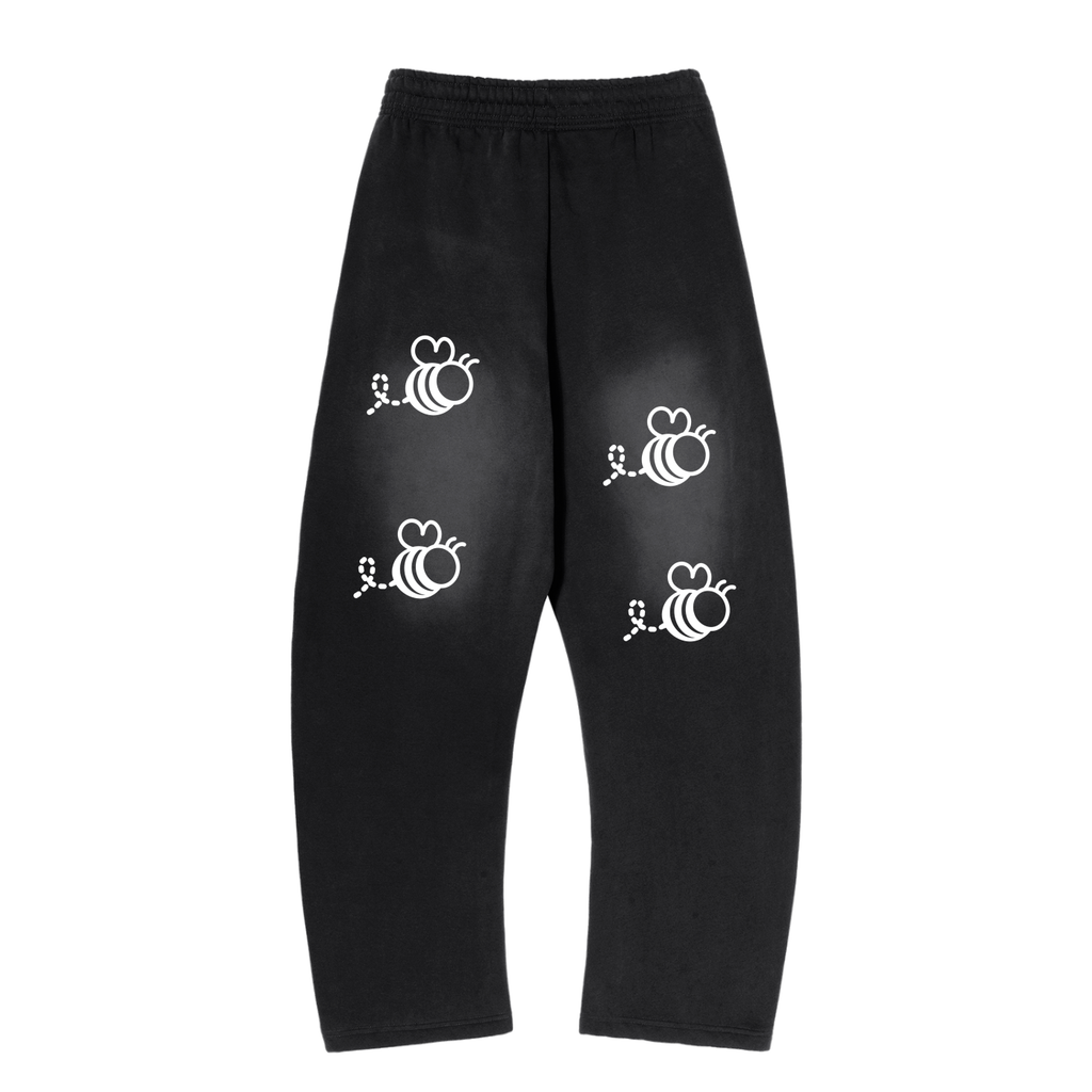 Bumbles Swarm Sunfade Curved Blade Fleece Sweatpants
