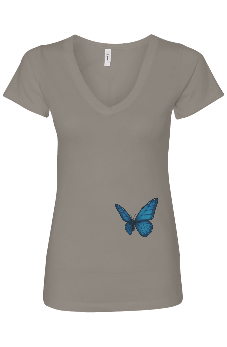 Blue Morpho Womens Ideal V-Neck