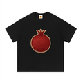 Big Stitched Whole Pom Cotton T-Shirt