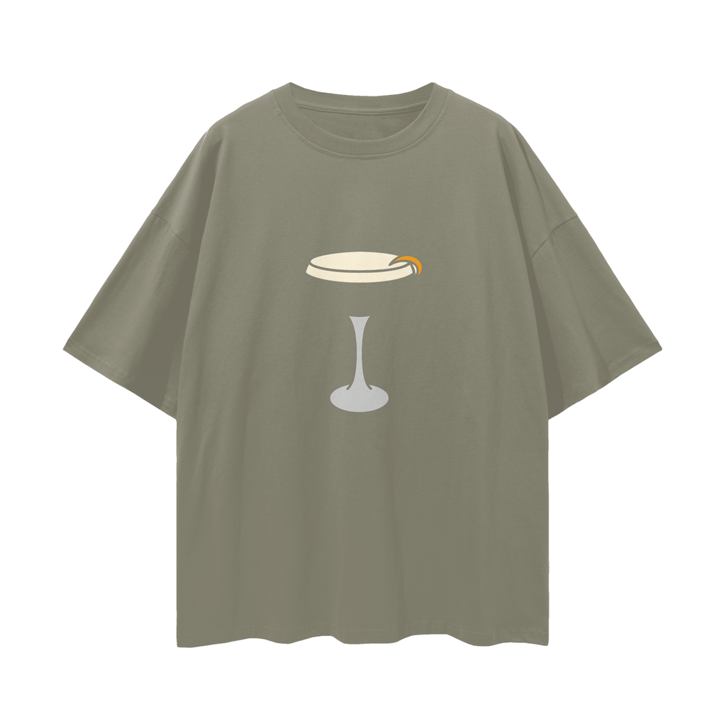 The Essential Dove+Deer Espressotini Loose Drop Shoulder T-Shirt