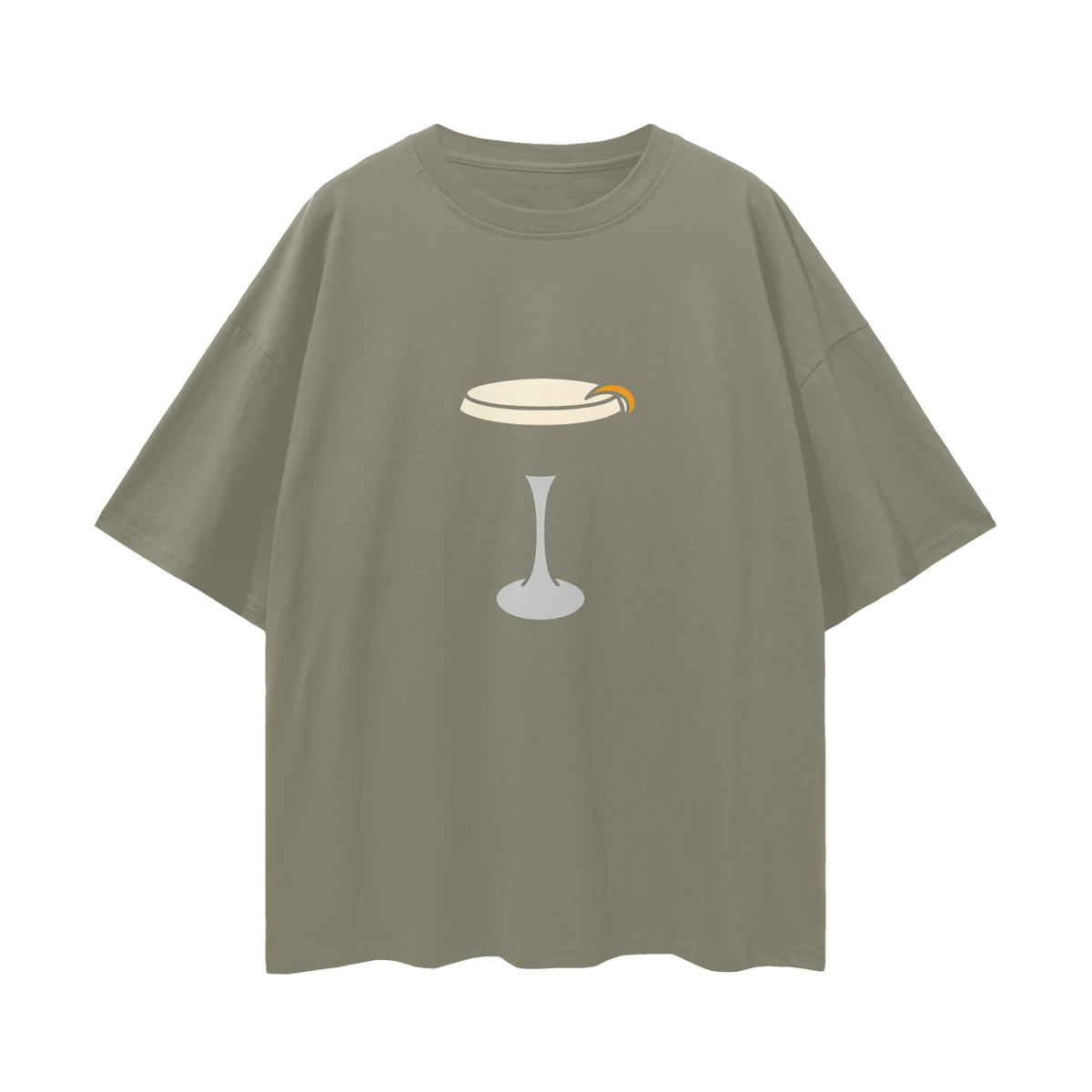 The Essential Dove+Deer Espressotini Loose Drop Shoulder T-Shirt
