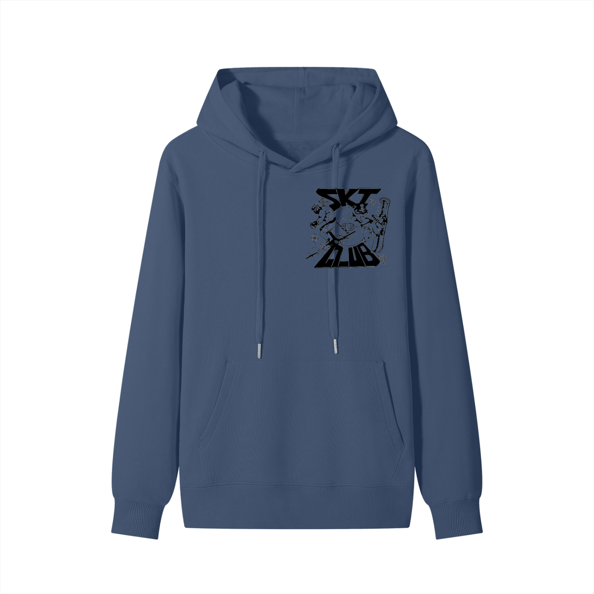 AHS Ski Club Graffiti Back 2 Unisex Cotton Hoodie