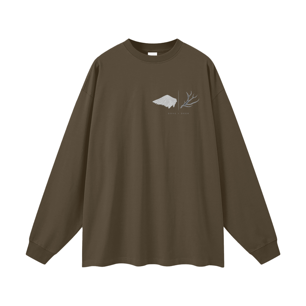 Warehouse Graffiti Specials Oversized Unisex Long Sleeve T-Shirt