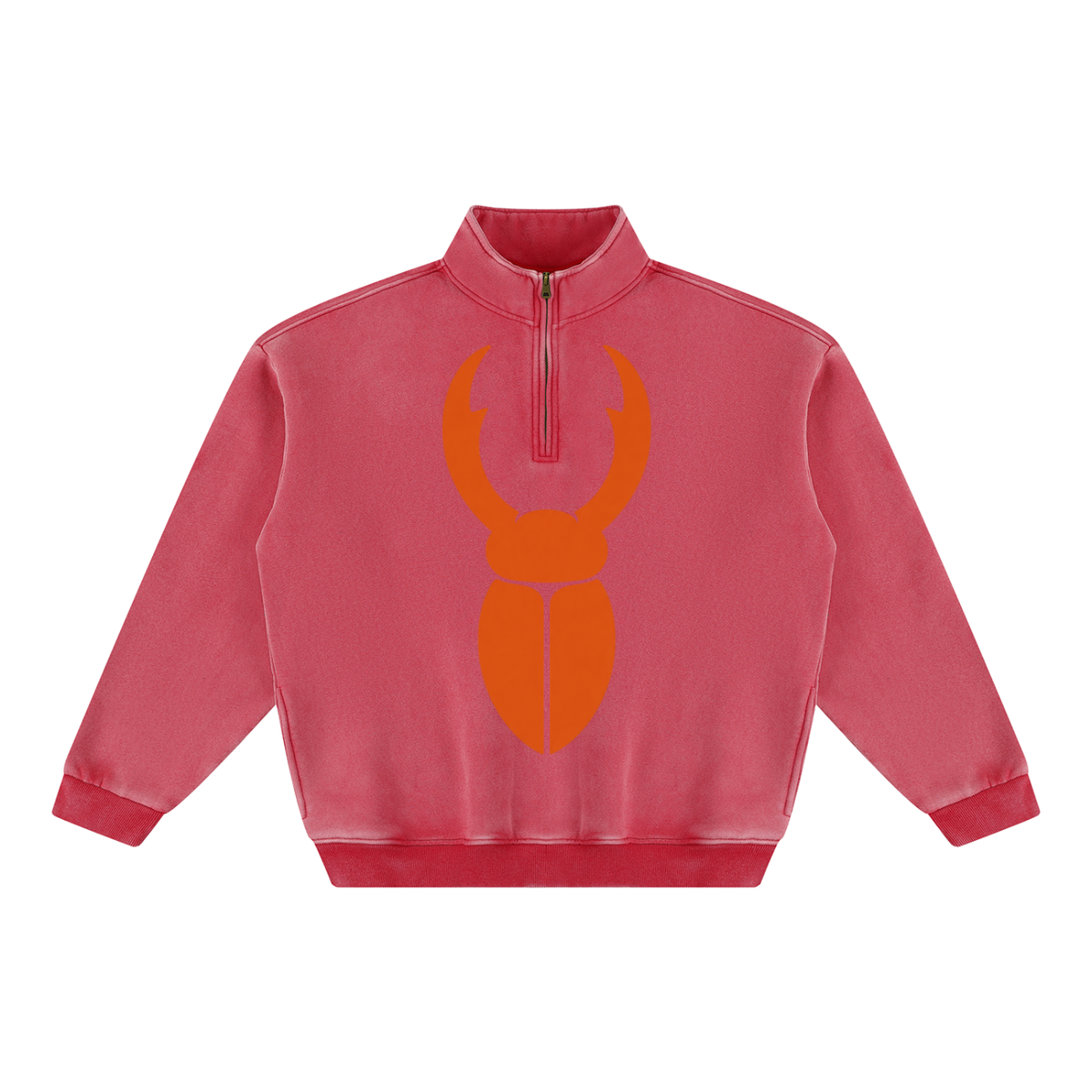 StagHorn Huge Logo Unisex Vintage Wash Fleece Sweatshirt