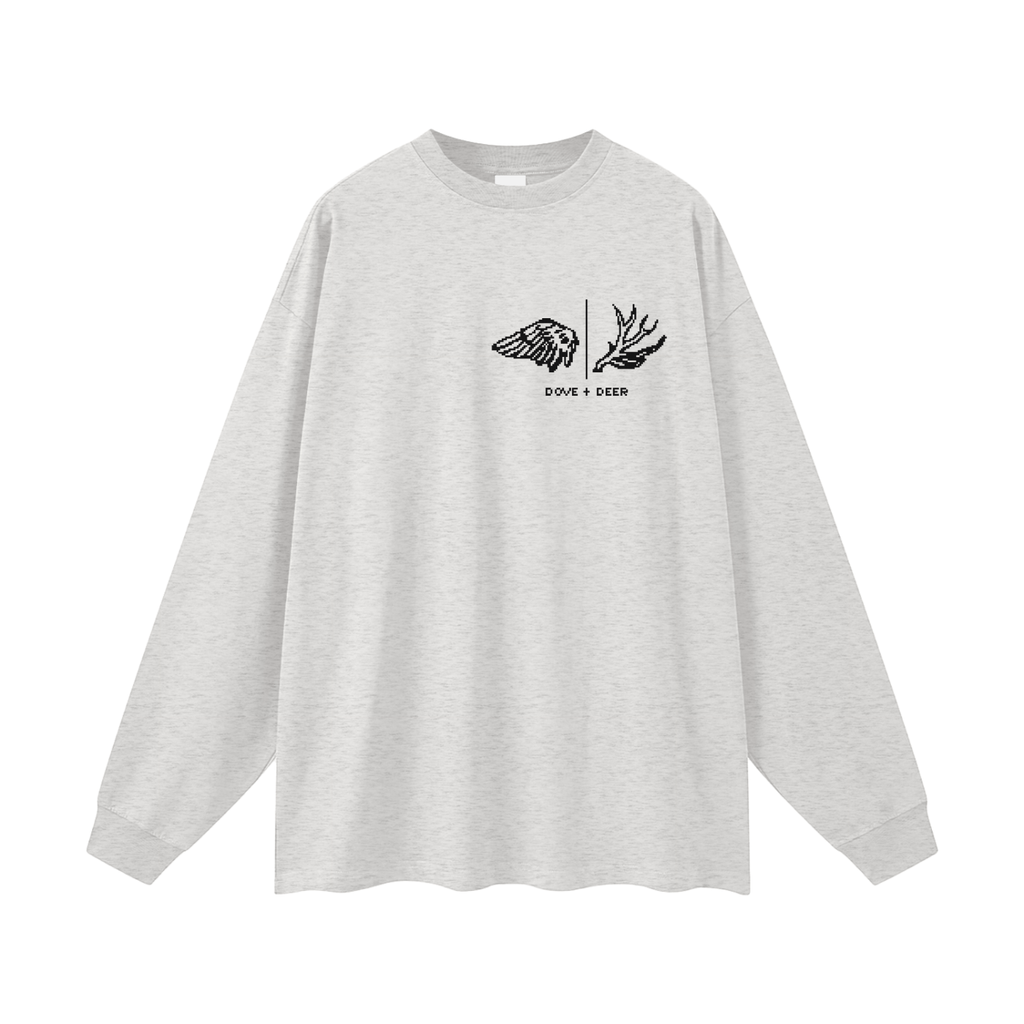 D+D Clic Graffiti Oversized Unisex Long Sleeve T-Shirt