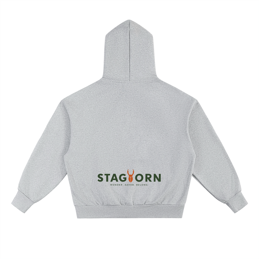 Staghorn Logo Essential Heavyweight Fleece Hoodie