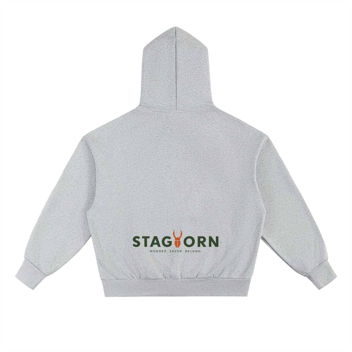 Staghorn Logo Essential Heavyweight Fleece Hoodie