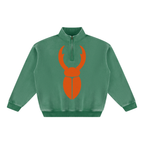 StagHorn Huge Logo Unisex Vintage Wash Fleece Sweatshirt