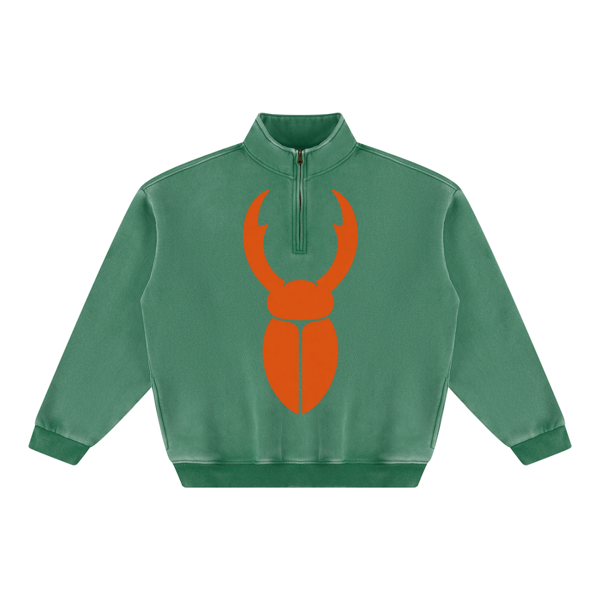StagHorn Huge Logo Unisex Vintage Wash Fleece Sweatshirt