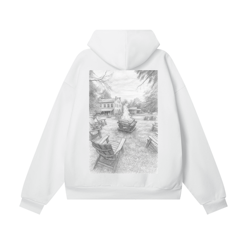 Buel House Fire Heavyweight Hidden Pocket Fleece Hoodie
