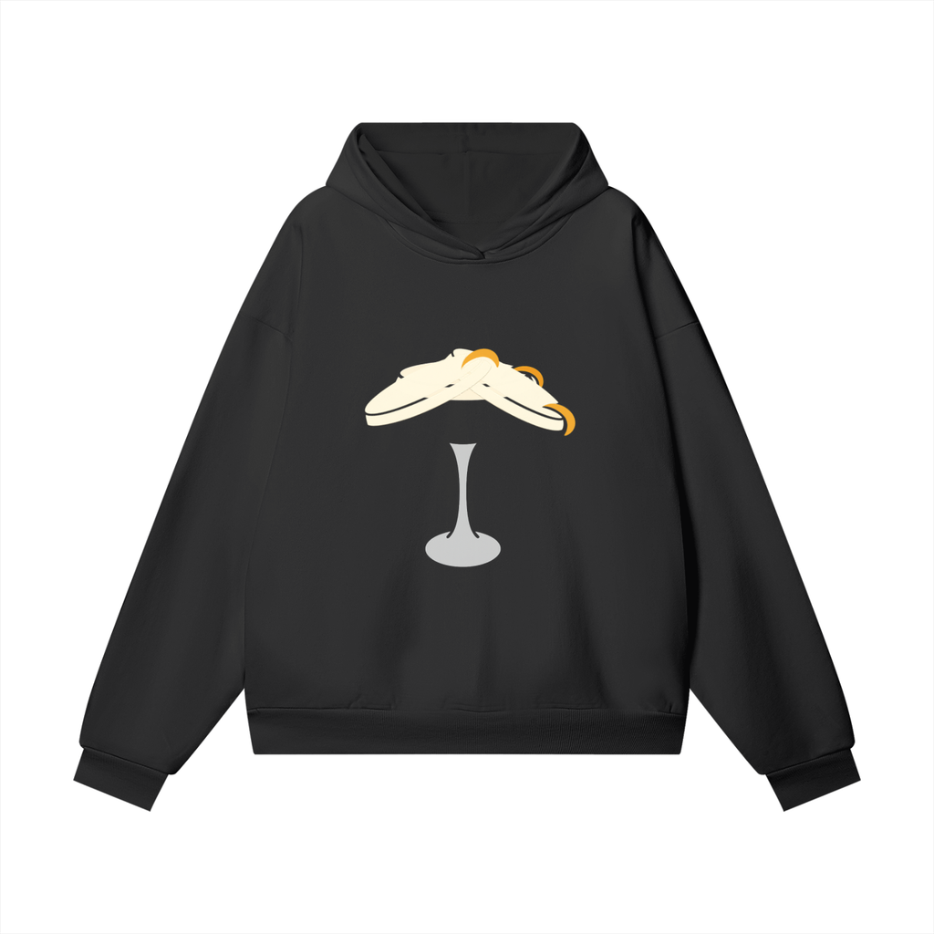 Tri-tini Heavyweight Hidden Pocket Fleece Hoodie