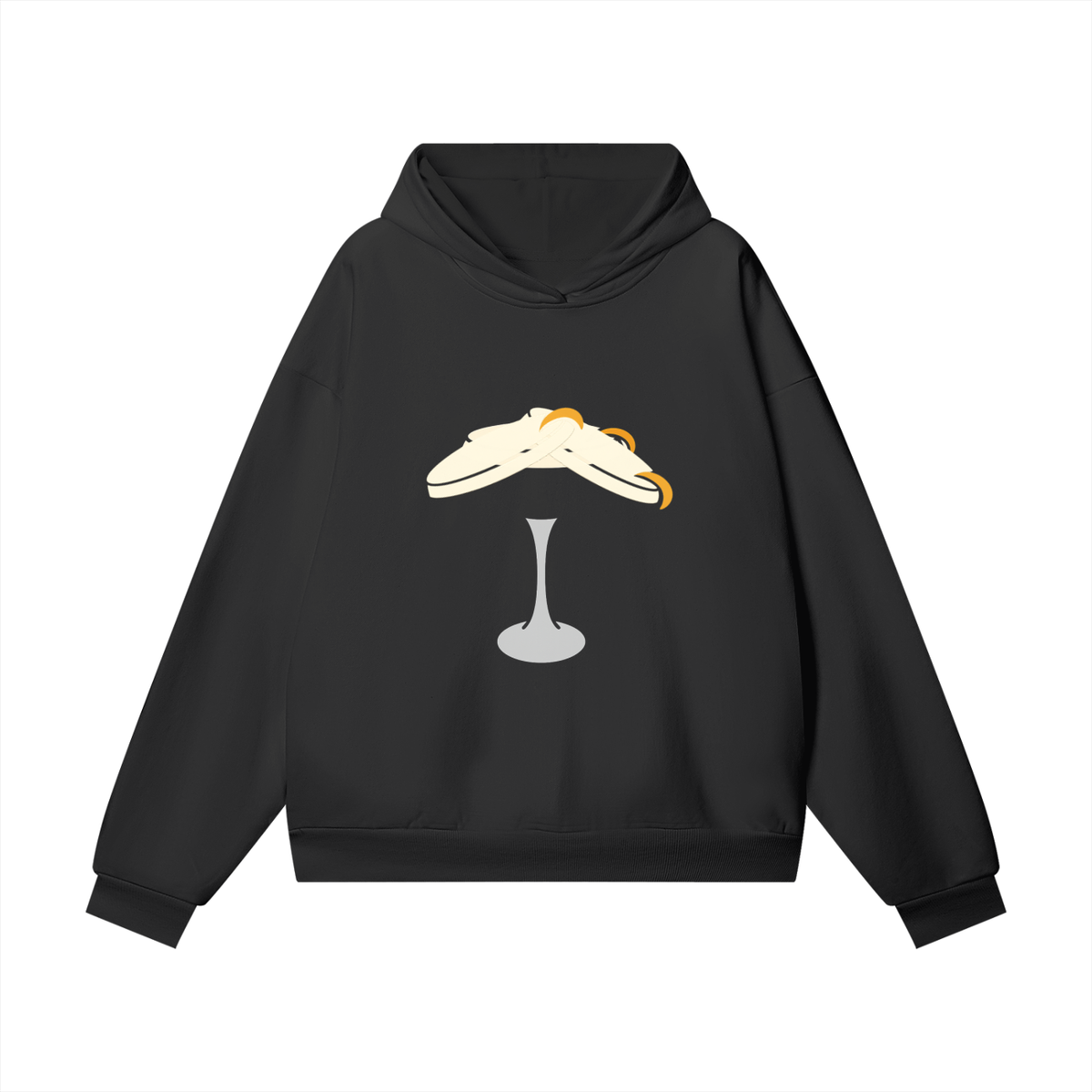 Tri-tini Heavyweight Hidden Pocket Fleece Hoodie