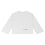 Staghorm Large Logo Unisex Waffle Raw Edge T-Shirt