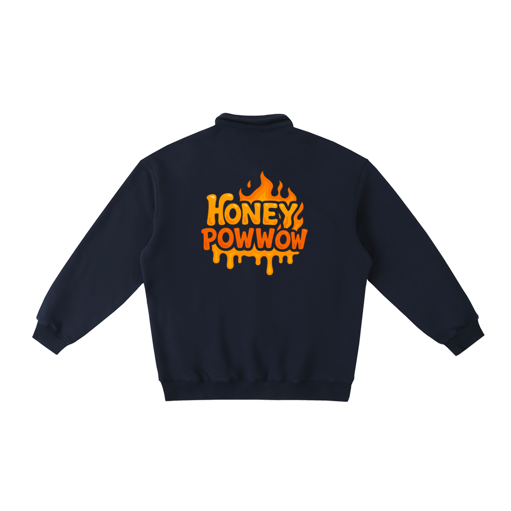 This Is Perfect Chipmunk Heavyweight Polo-Collar Sweatshirt