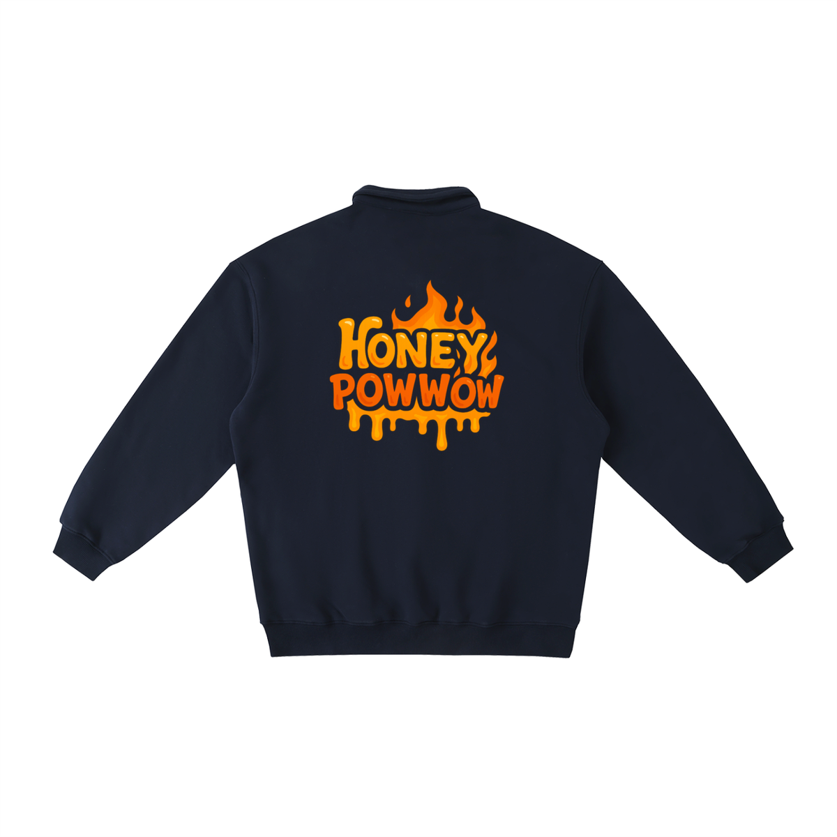 This Is Perfect Chipmunk Heavyweight Polo-Collar Sweatshirt