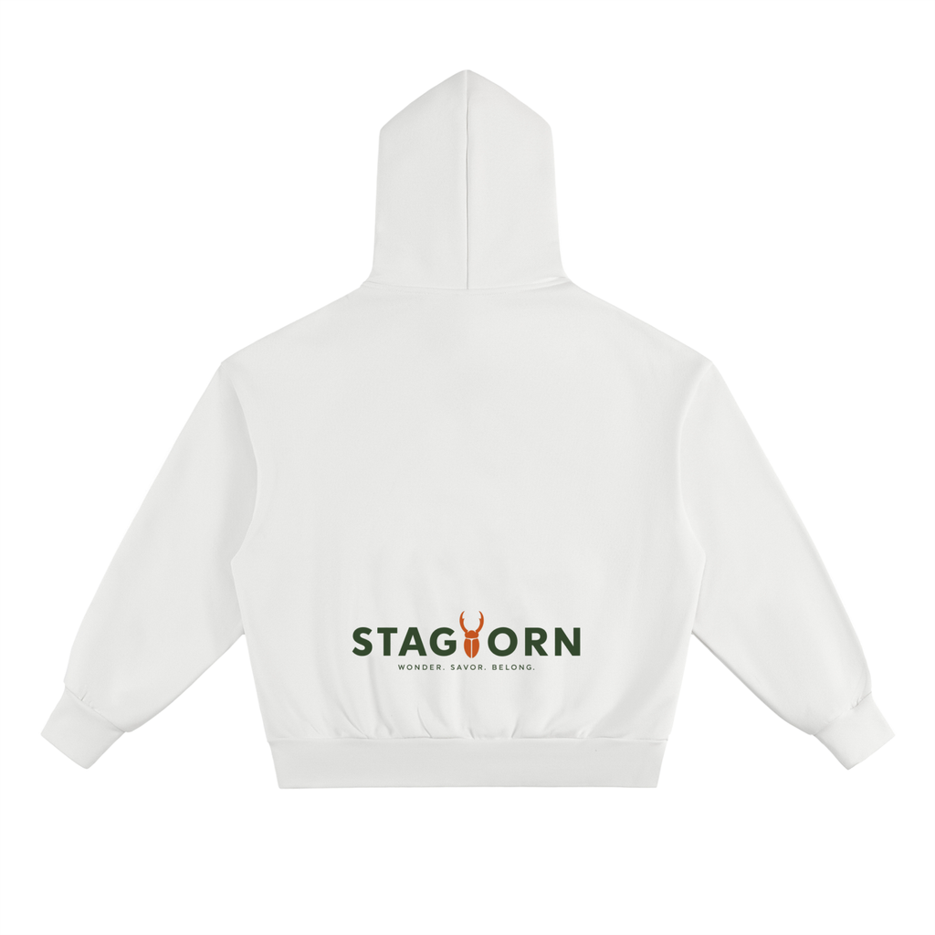 Staghorn Logo Essential Heavyweight Fleece Hoodie