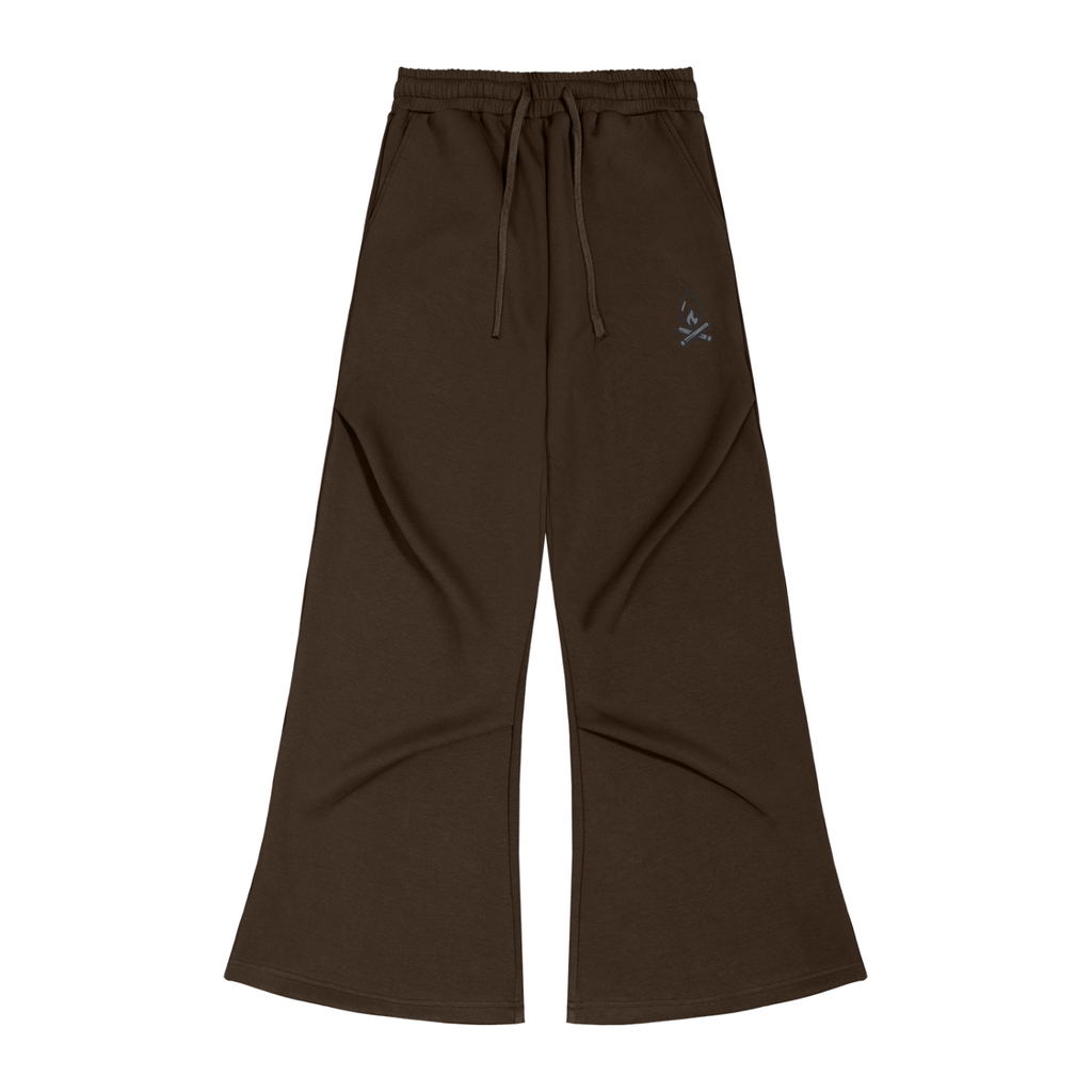 Honey PowWow Wide Leg Drawstring Sweatpants