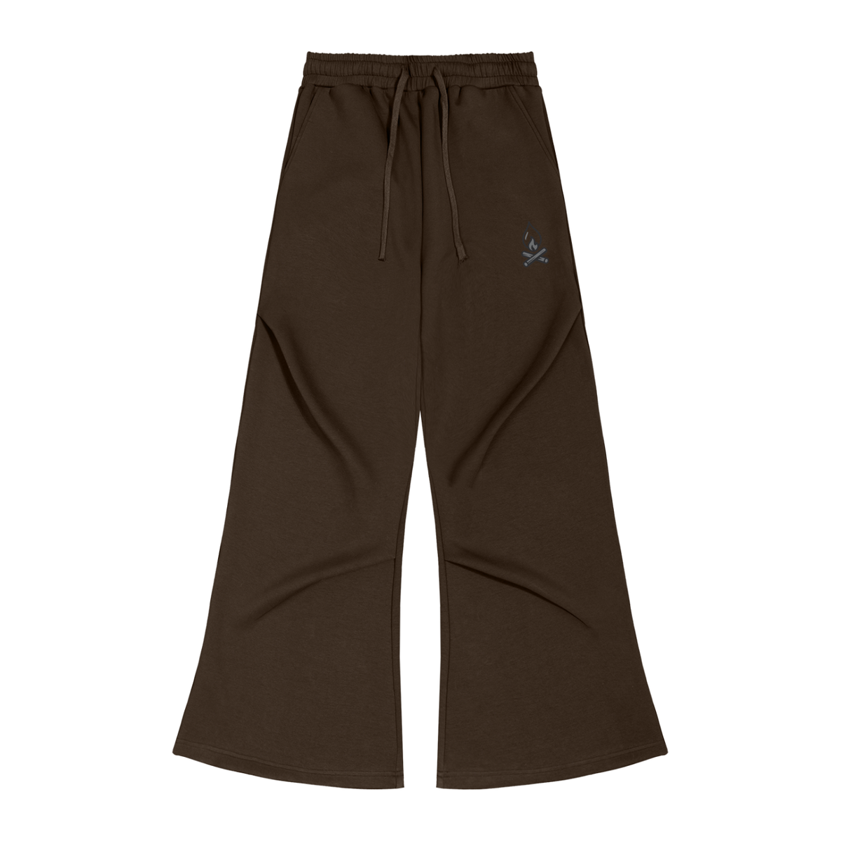 Honey PowWow Wide Leg Drawstring Sweatpants