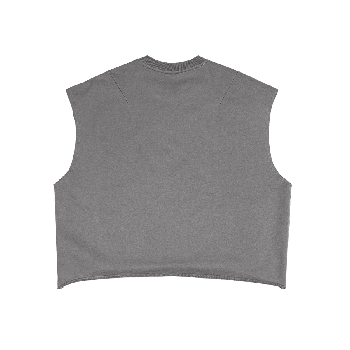 Honey PowWow French Terry Boxy Tank Top