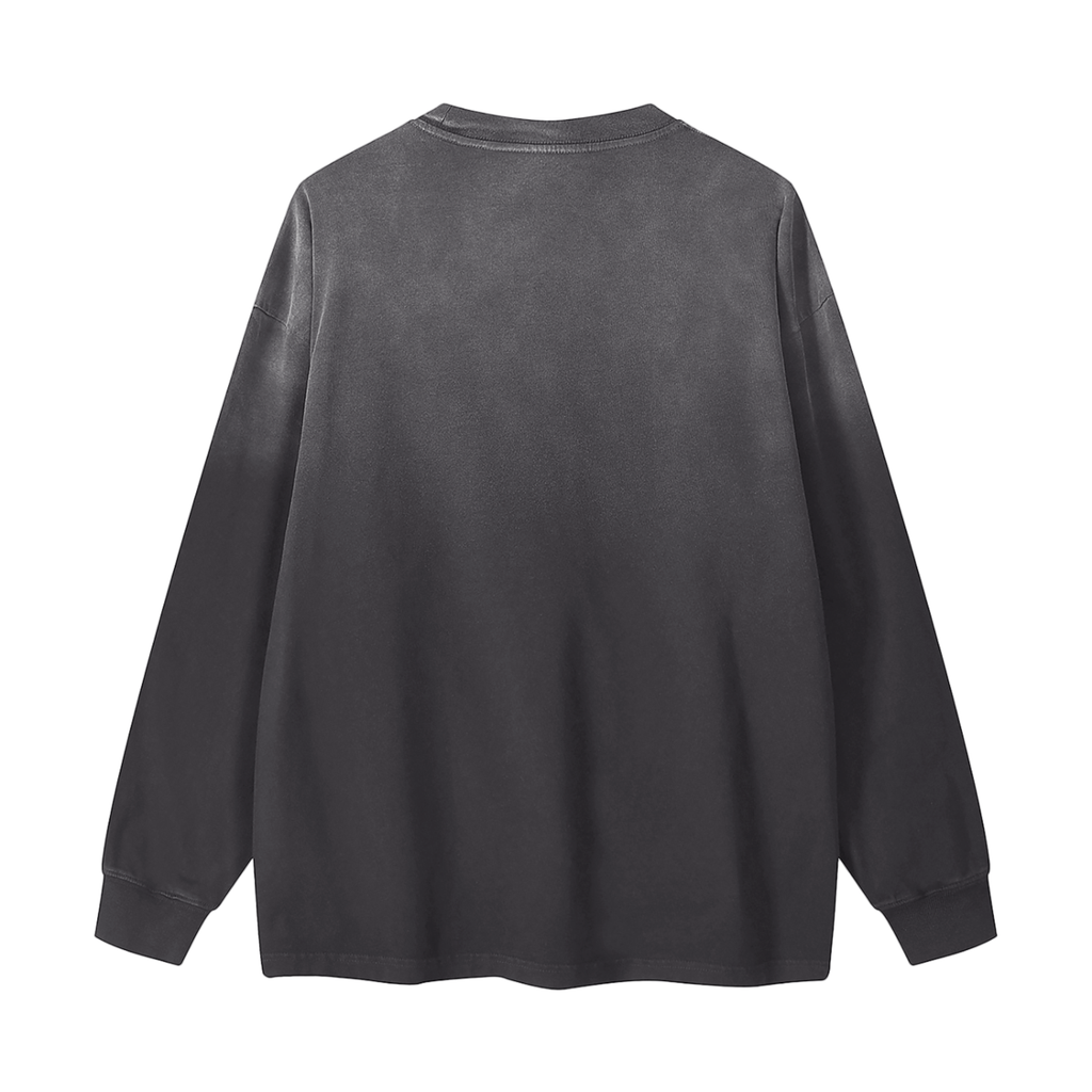 J. Buel Bust Gradient Washed Long Sleeve T-Shirt