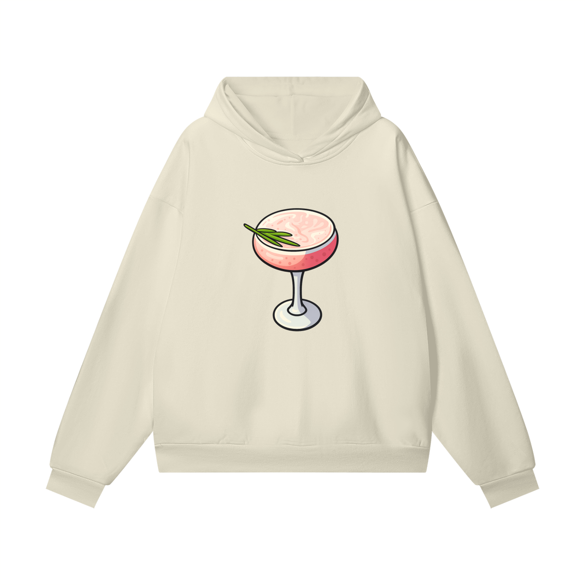 The Grocer Toon Heavyweight Hidden Pocket Fleece Hoodie