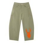 Staghorn Logo Men's Barrel Leg Pants