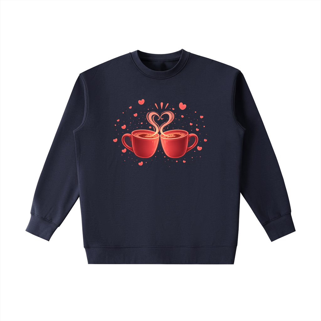 Cappuccinos in Love Crewneck Sweatshirt