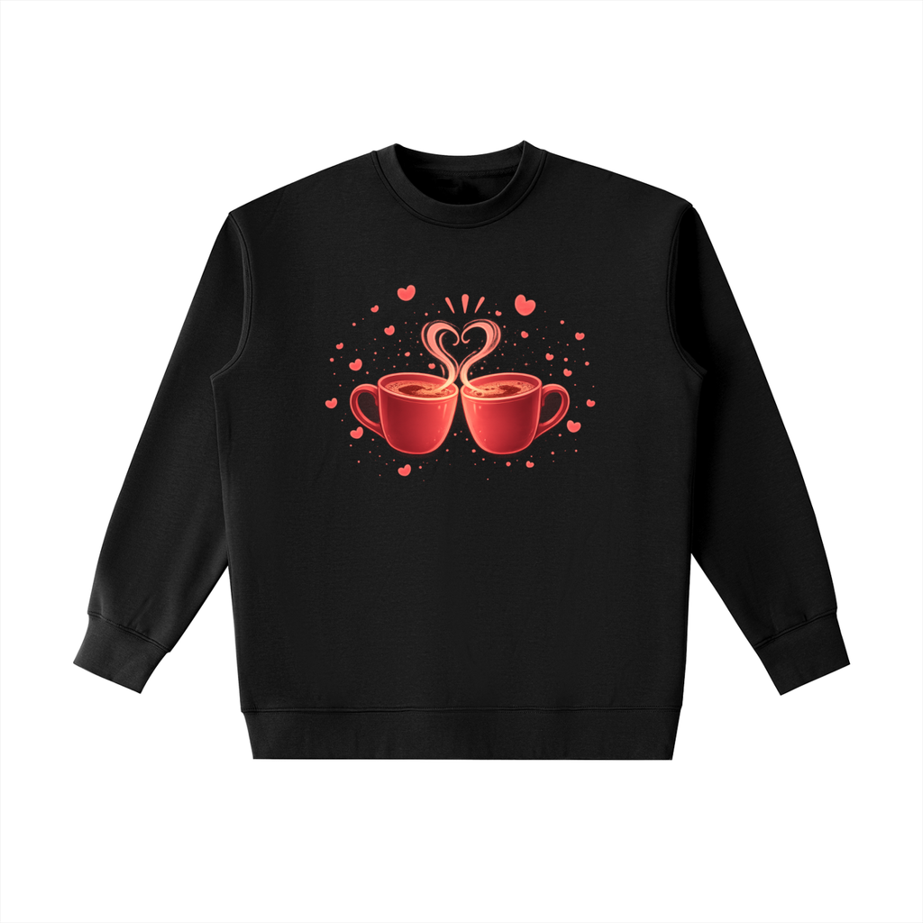 Cappuccinos in Love Crewneck Sweatshirt